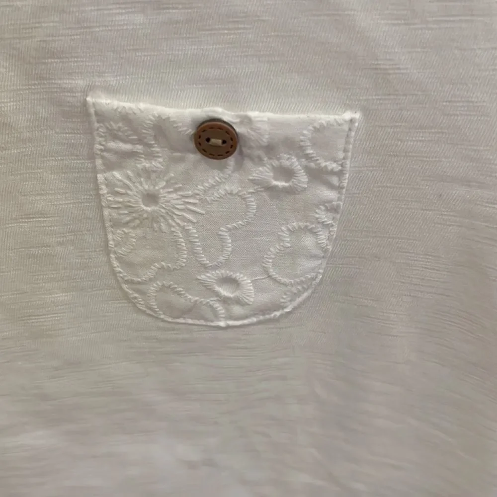 Zara white summer top